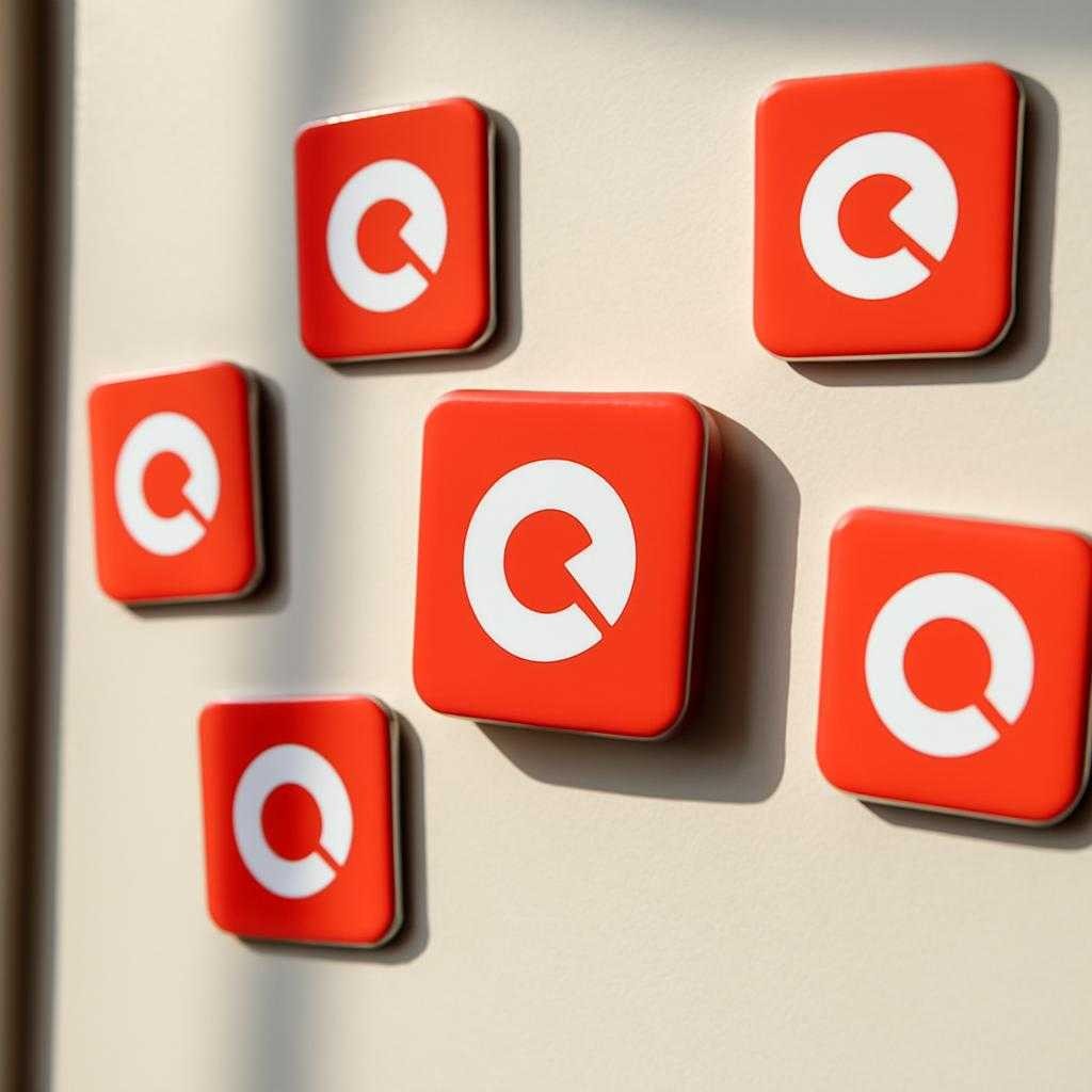 магниты с логотипом