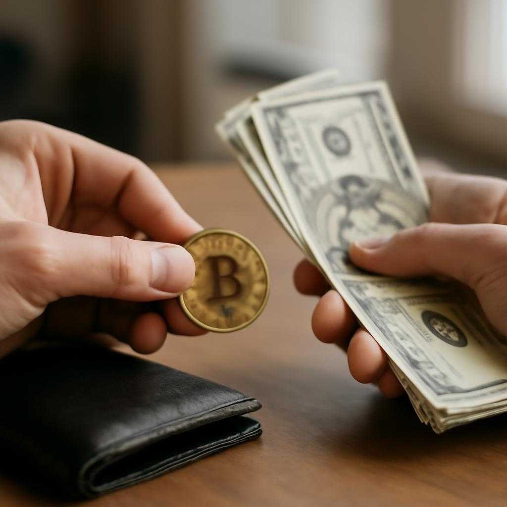 обналичить криптовалюту