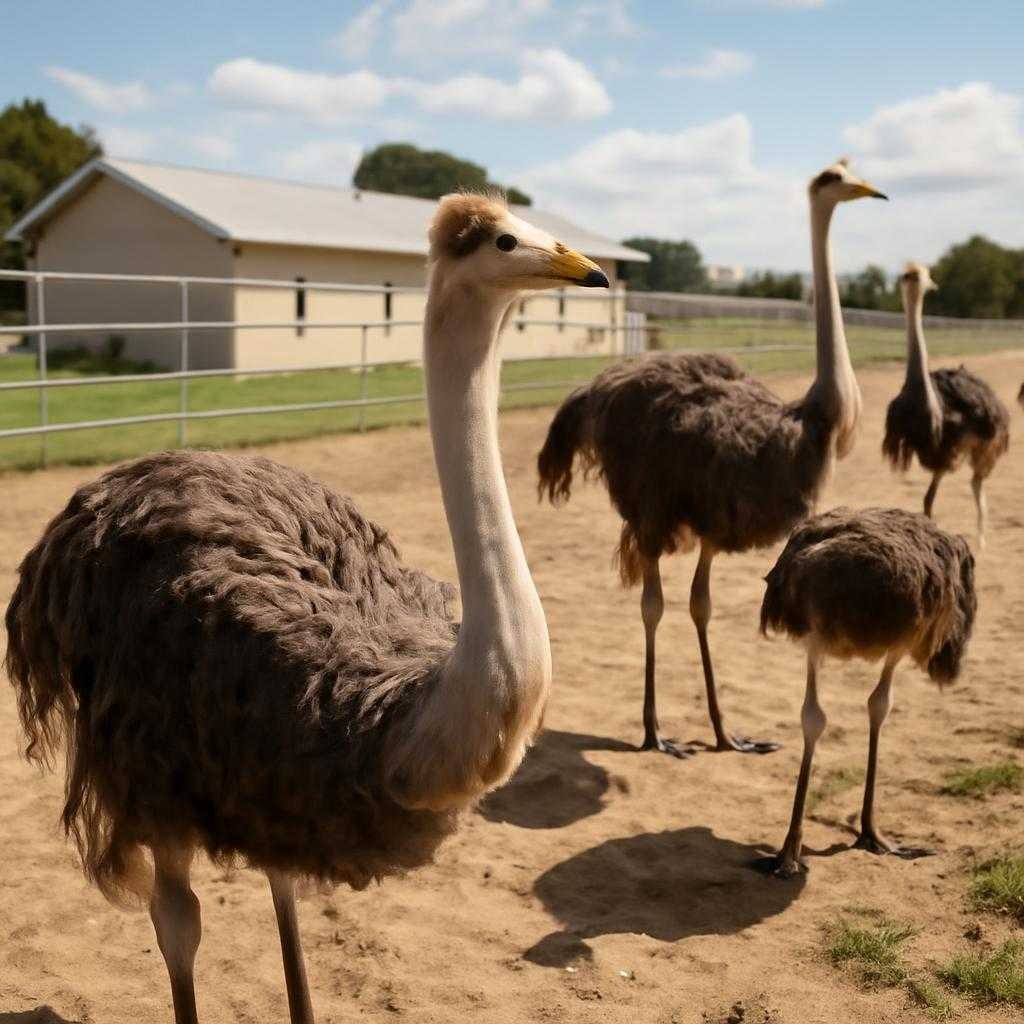 разведение страусов