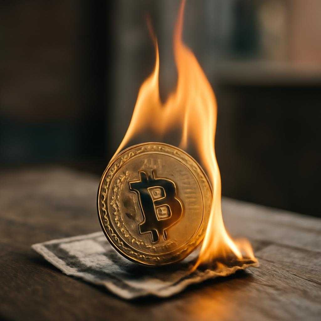 сжигание криптовалюты