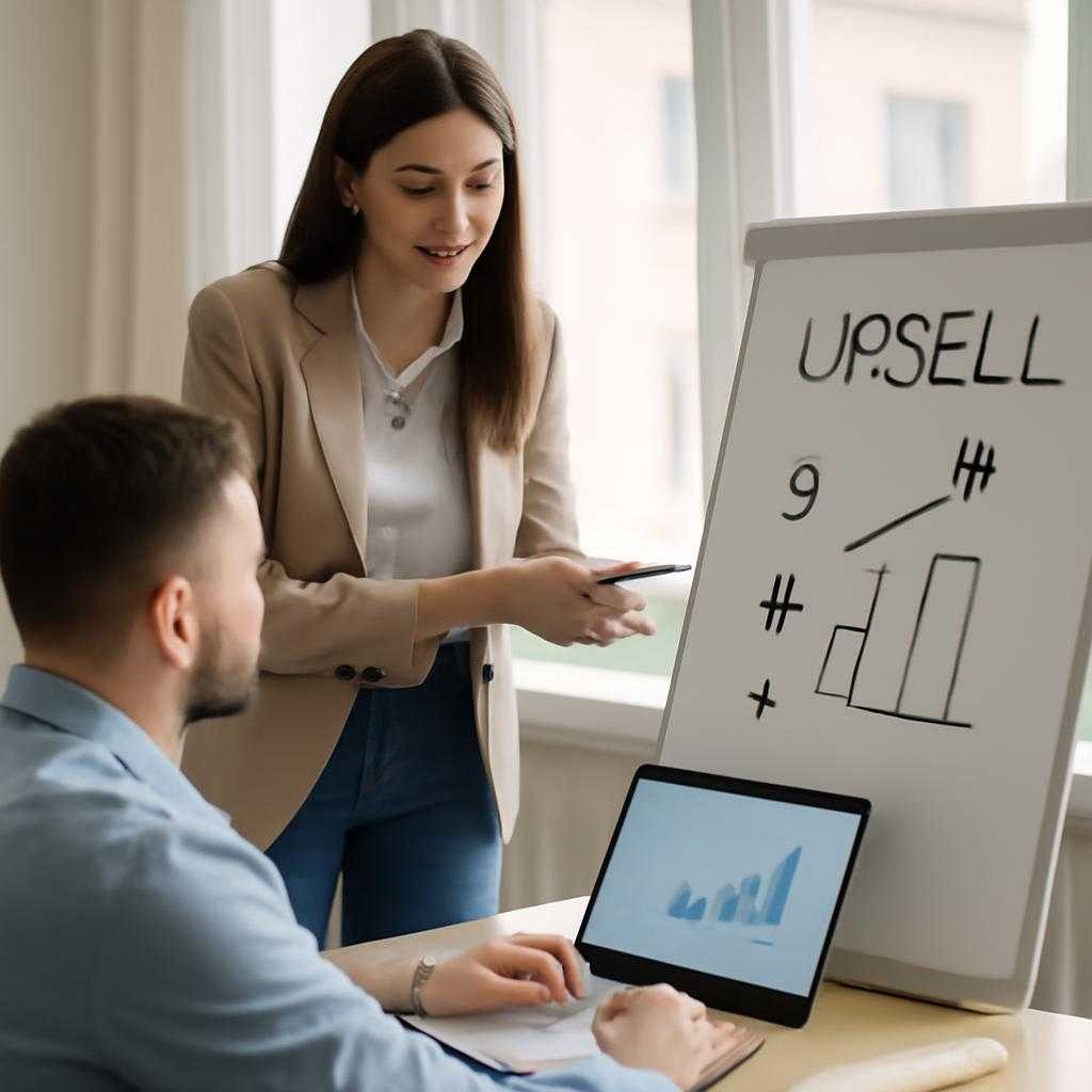 результативность обучения продавцов upsell-техникам