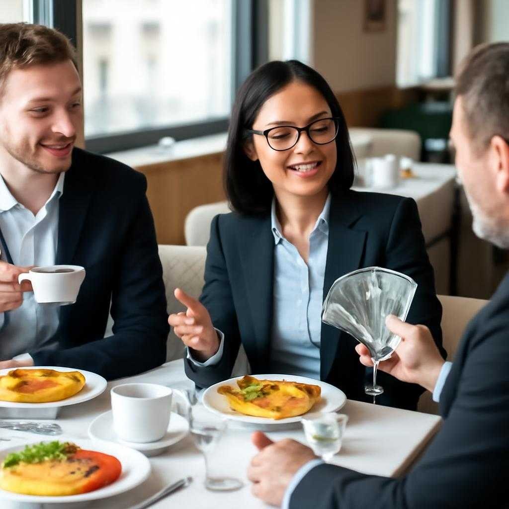 окупаемость участия в деловых завтраках для B2B